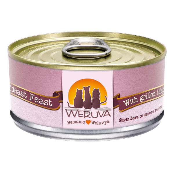 Weruva Classics Mideast Feast with Grilled Tilapia in Gravy Grain-Free