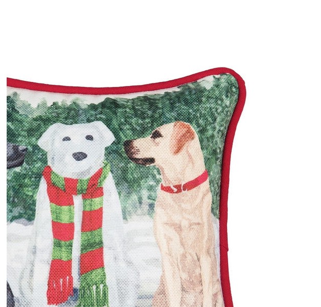 X 8 quot Snow Labs Petite Christmas Holiday Printed Throw Pillow