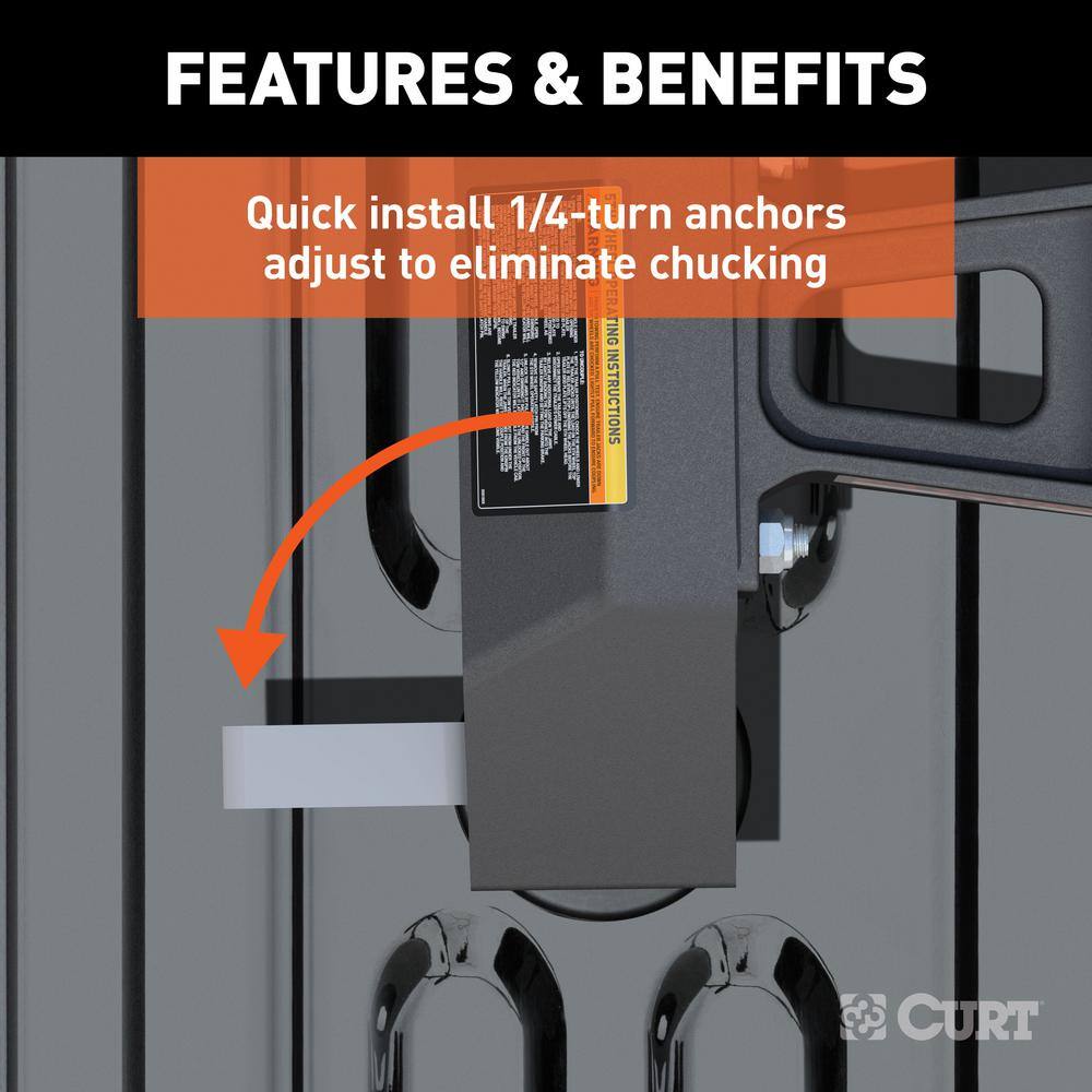 CURT GM Puck System 5th Wheel Legs 25000 lbs. Capacity 16029