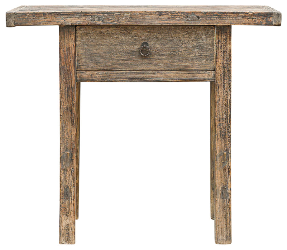 Wooden One Drawer Console Table  Versmissen   Contemporary   Console Tables   by Oroa   Distinctive Furniture  Houzz