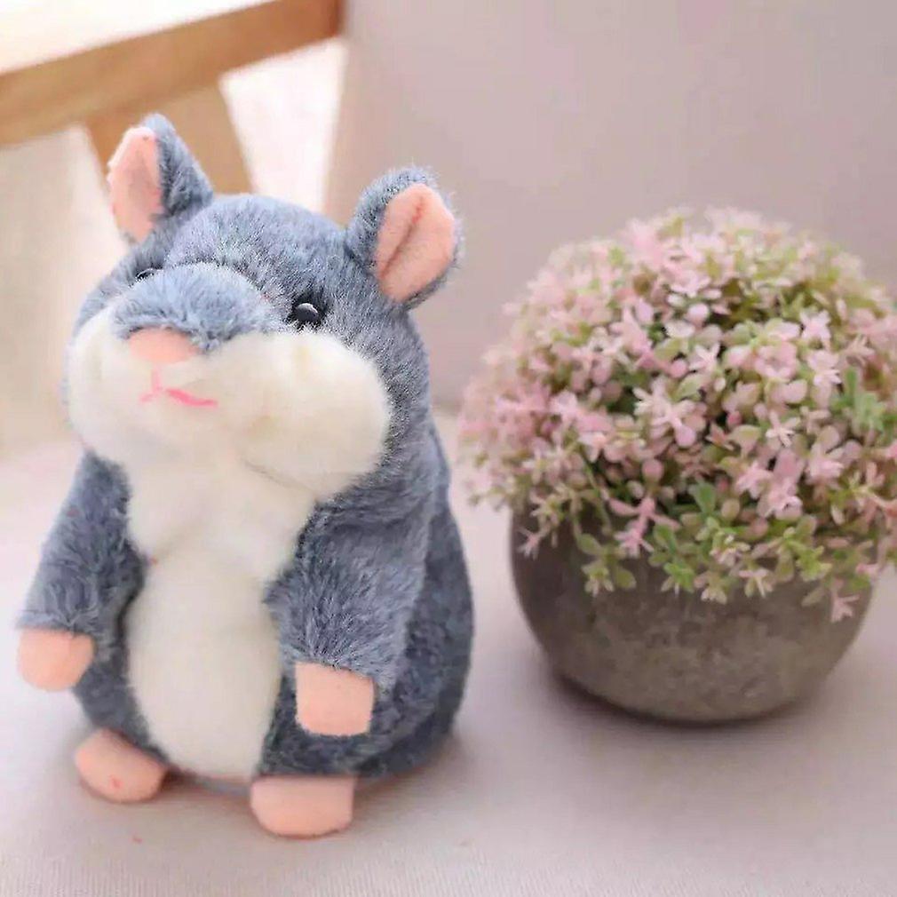 Electric Recording Hamster Pet Plush Toys Recording Hamster Talking  Walking Hamster Electric Toys Animal Toys Children Gift