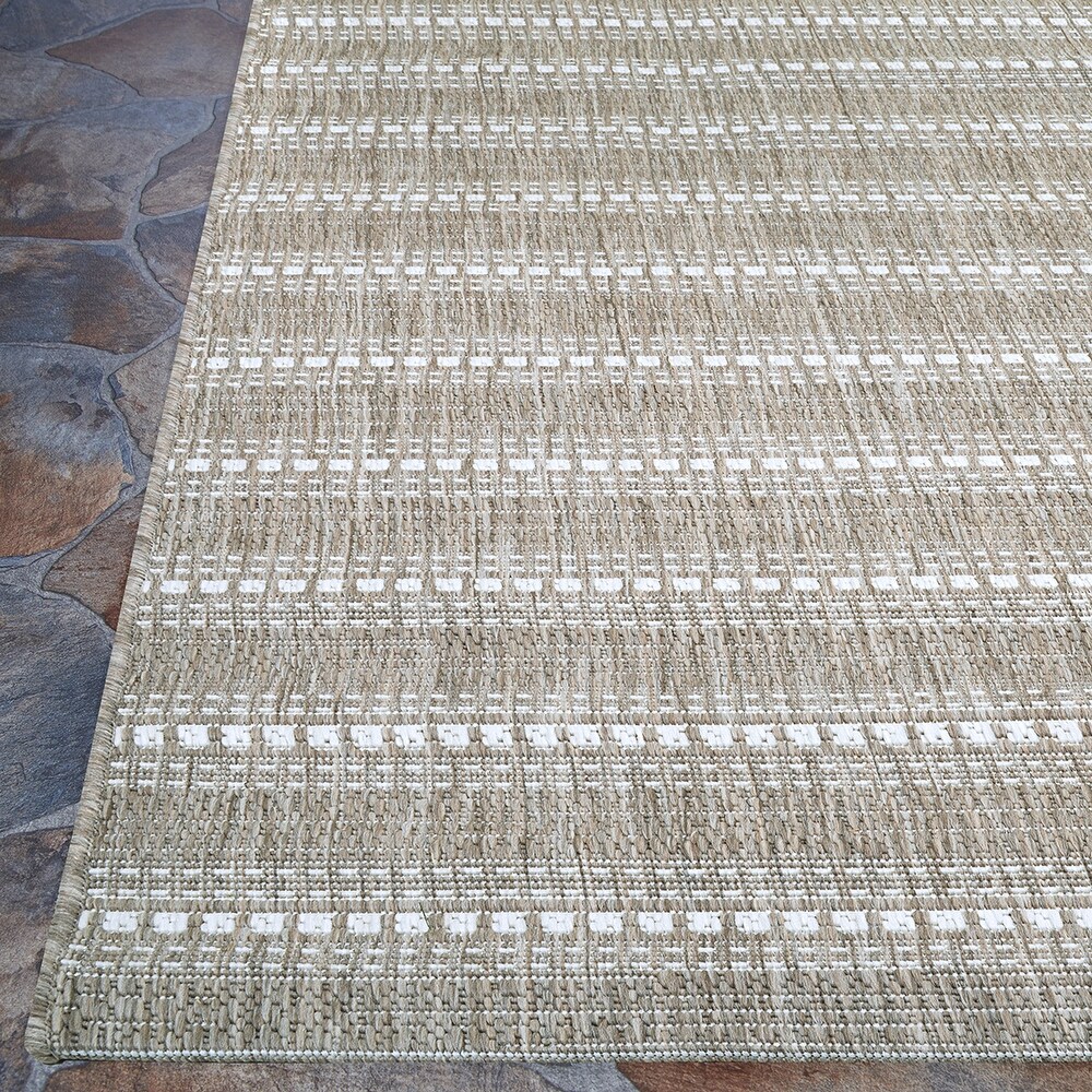 Dream Decor Rugs Hampton Bow Indoor Outdoor Area Rug