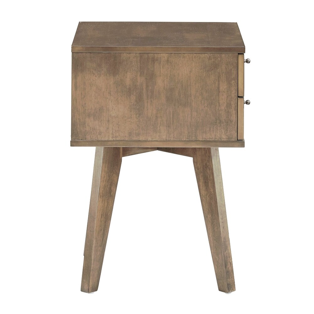 Tennant 2 Drawer Wood Nightstand from iNSPIRE Q Modern