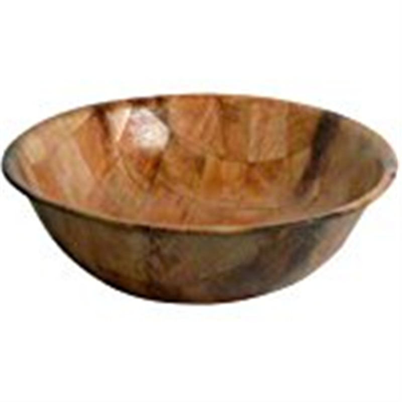 American Metalcraft RWW6 Woven Woodenware Round Shape Bowl， 6-Inch