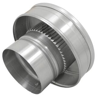 Active Ventilation 3 in. Dia Aluminum Vent Pipe Cap in Mill Finish VPC-3