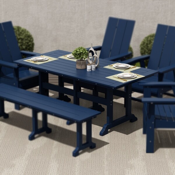 Polytrends Laguna Hdpe All Weather Outdoor Patio 43