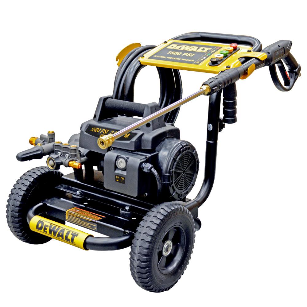 DEWALT DXPW1500E 1500 PSI at 2.0 GPM Cold Water Residential Electric Pressure Washer ;