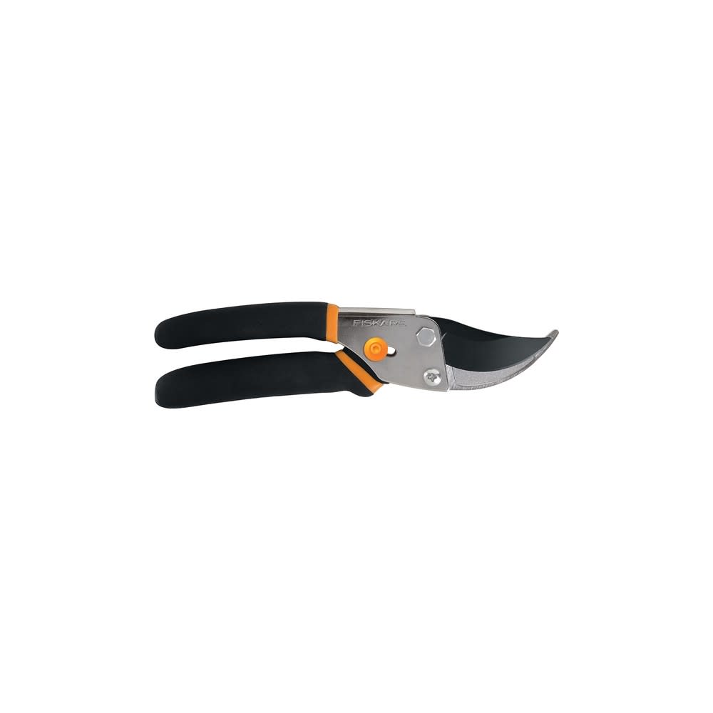 Fiskars Traditional Bypass Pruner with Non Slip Grip Steel Handle