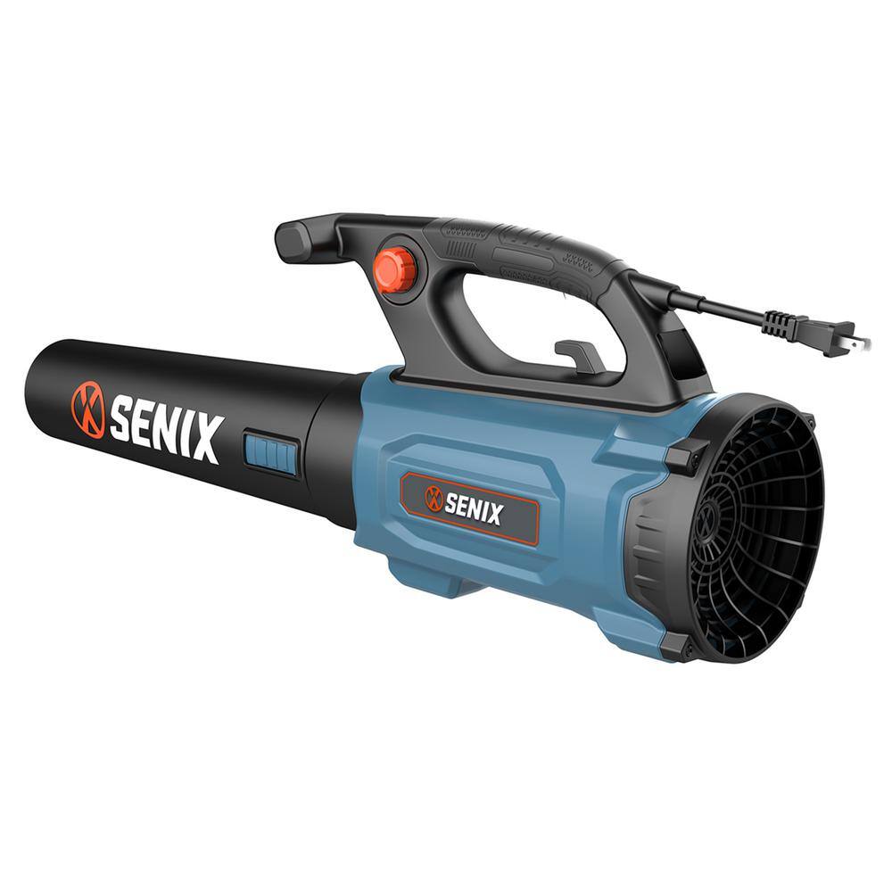 Senix 115 MPH 690 CFM 12-Amp Electric Handheld Leaf Blower BLAE12-M