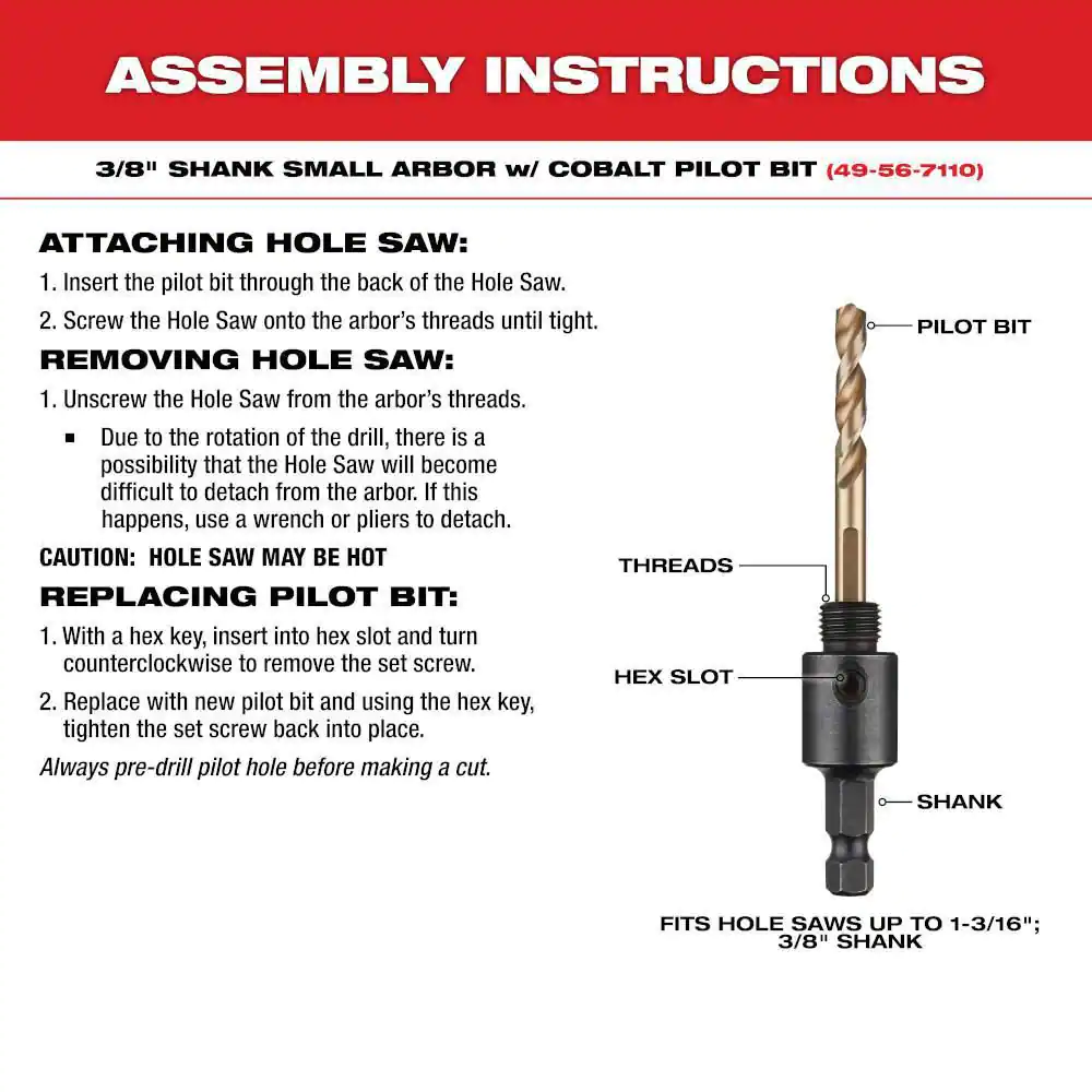 Milwaukee 49-22-4175 Hole Dozer General Purpose Bi-Metal Hole Saw Set (15-Piece)