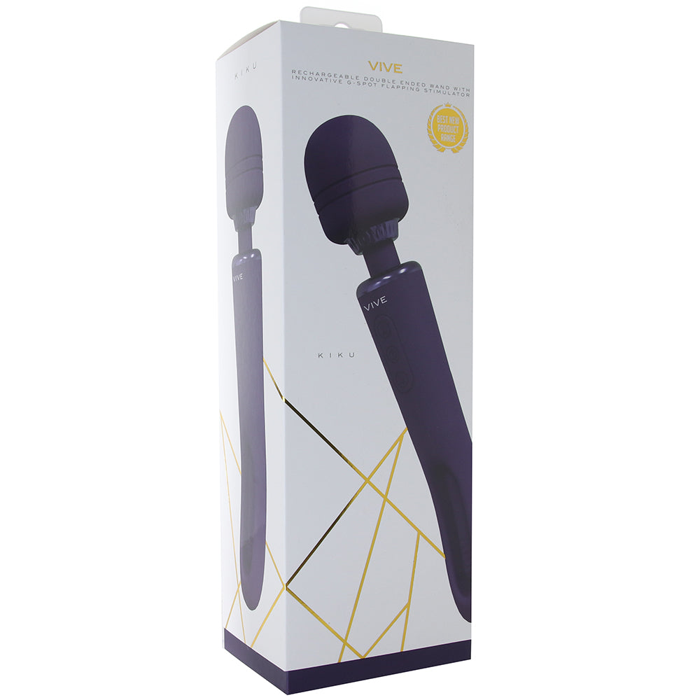 Vive Kiku Double Ended Wand and G-Spot Vibe