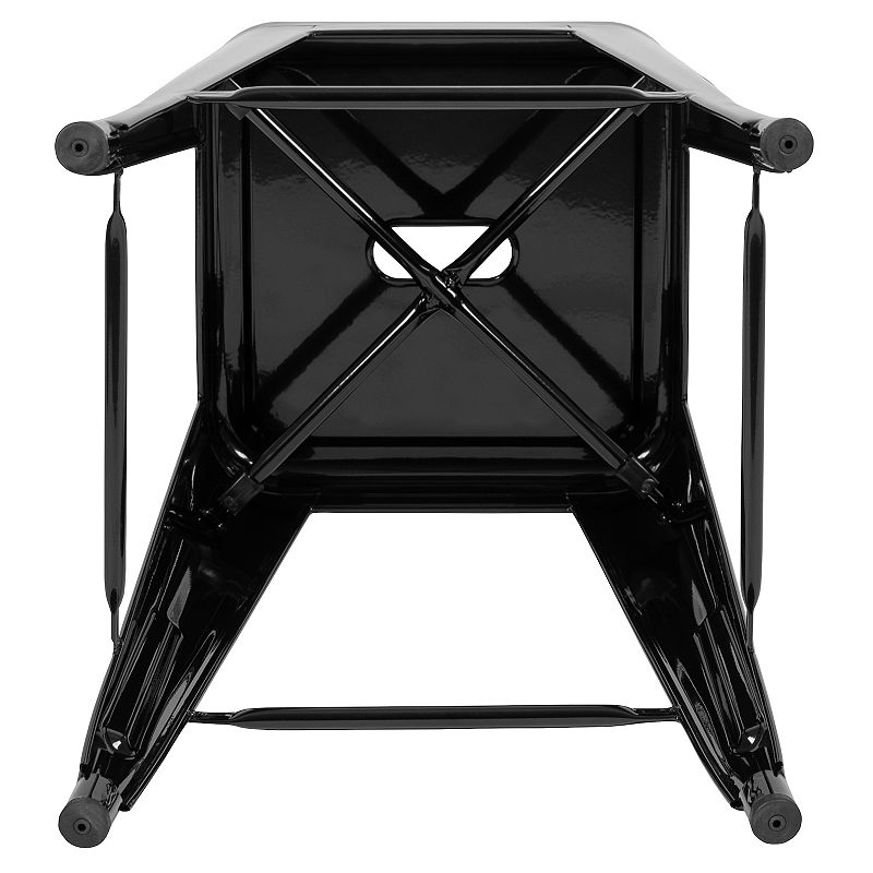 Flash Furniture Industrial Counter Stool 4-piece Set