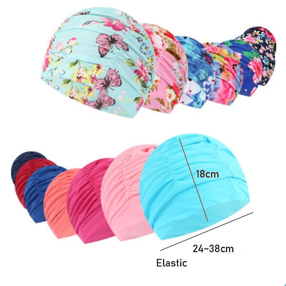 High Elastic Swimming Cap Men Women Free Size