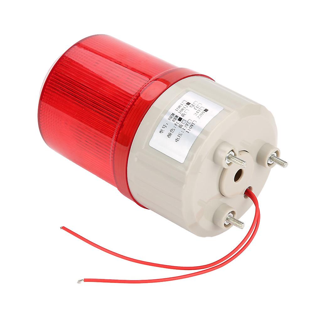 220v Red Led Warning Lights Acousto Optic Alarm System Rotating Light Emergency Led Strobe