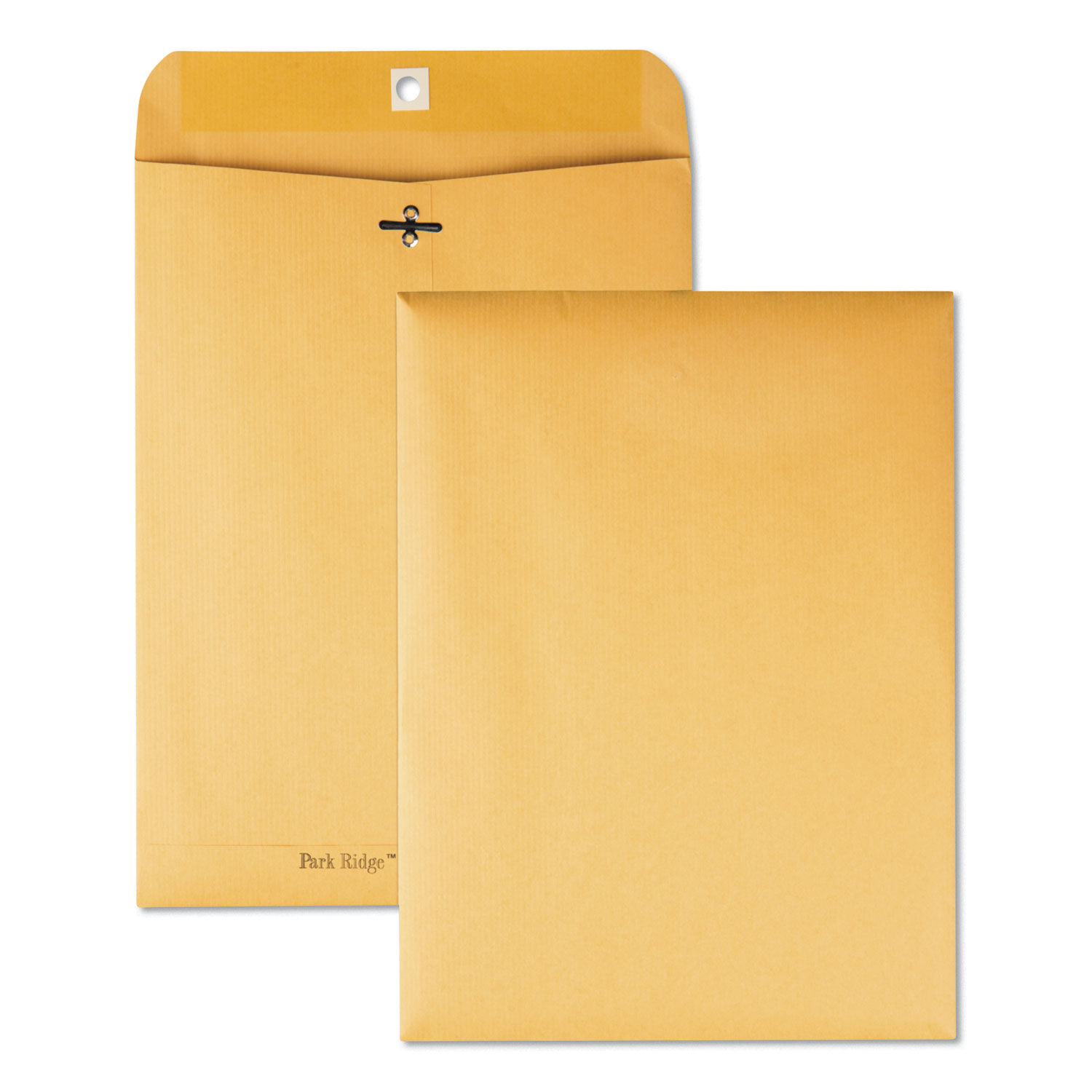 Park Ridge Kraft Clasp Envelope by Quality Parkandtrade; QUA43090