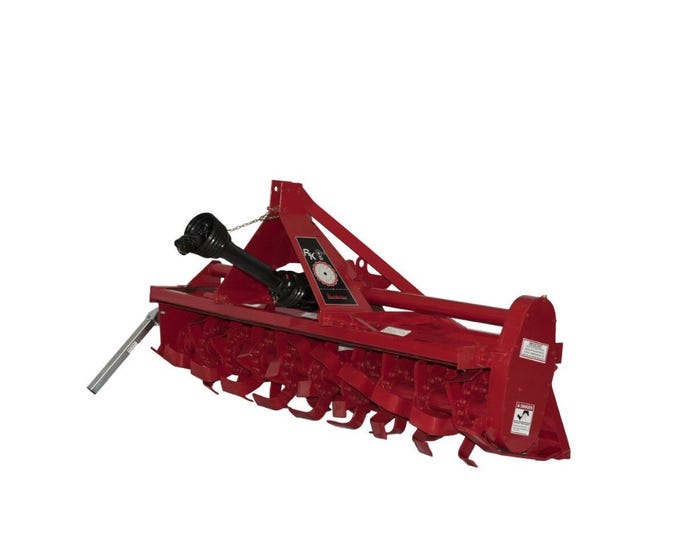 King Kutter 6 Gear Driven Tiller， Red - TG-72-RR