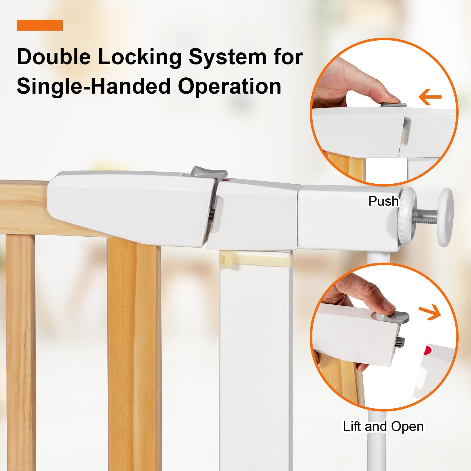 Costzon Baby Safety Gate, 29.5-38