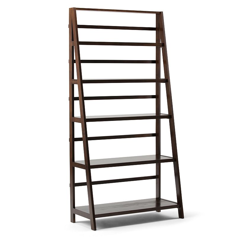 Simpli Home Acadian Rustic Bookcase