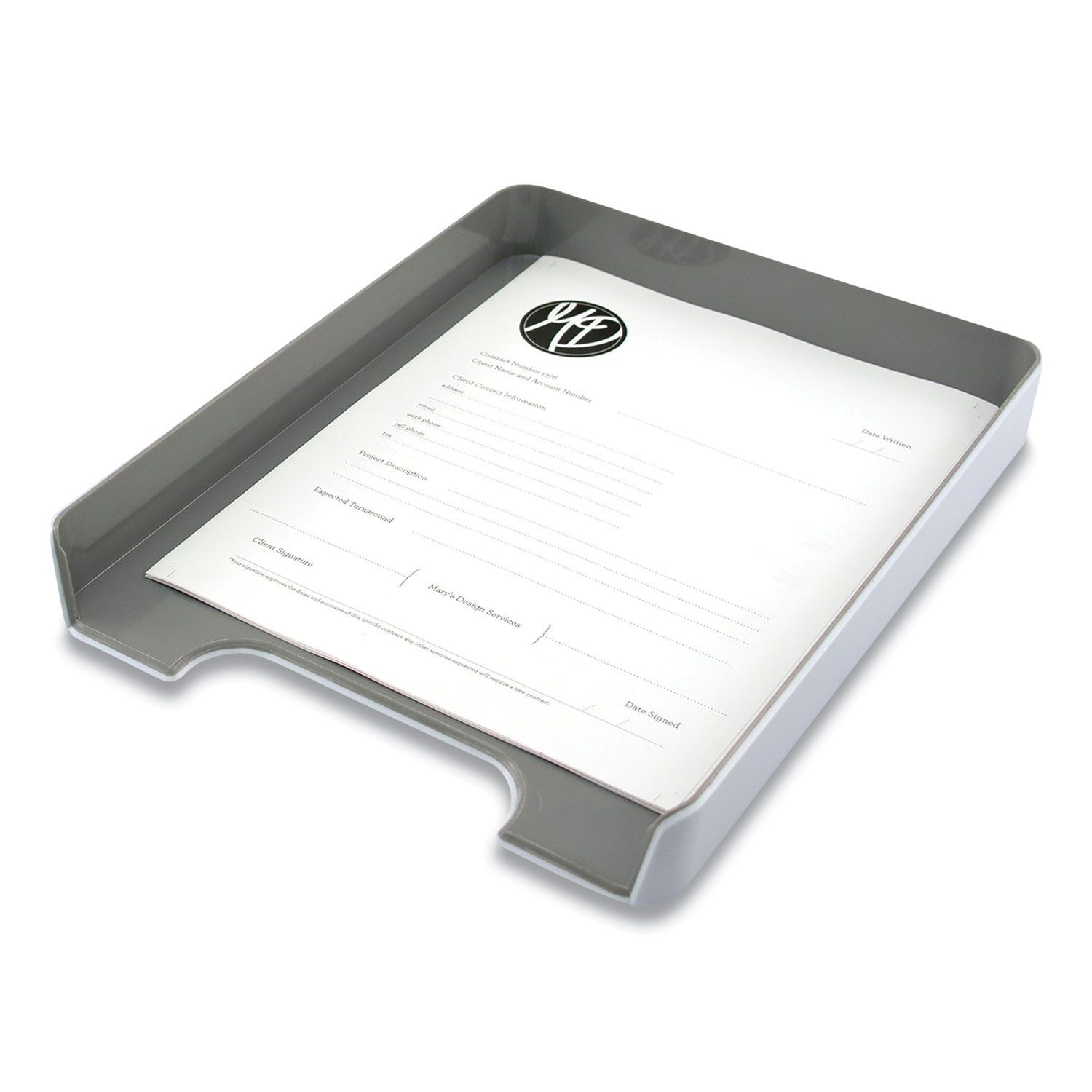 Fusion Letter Tray by Advantus AVT37522