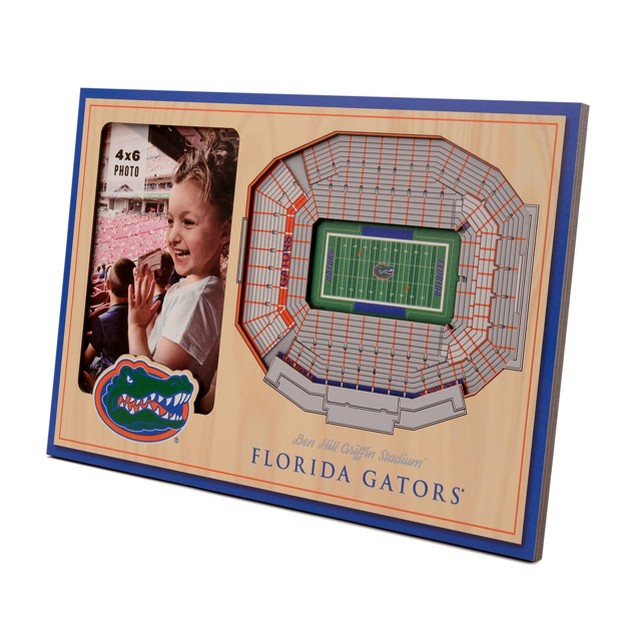 X 6 quot Ncaa Florida Gators 3d Stadiumviews Picture Frame