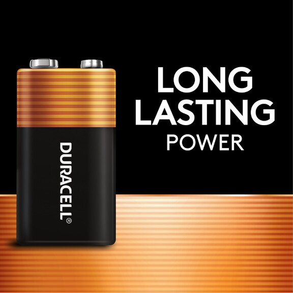 Duracell MN1604B2 Duracell Coppertop 9V Battery  L...