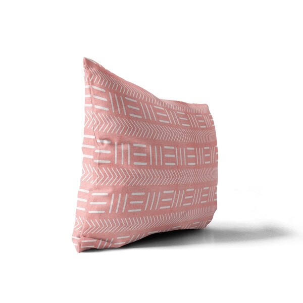 WILLOW PINK Indoor|Outdoor Pillow By Terri Ellis