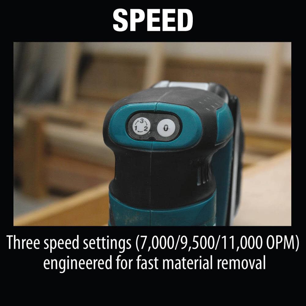 Makita 18V LXT Lithium-Ion Cordless 5 in. Random Orbit Sander (Tool only) XOB01Z from Makita