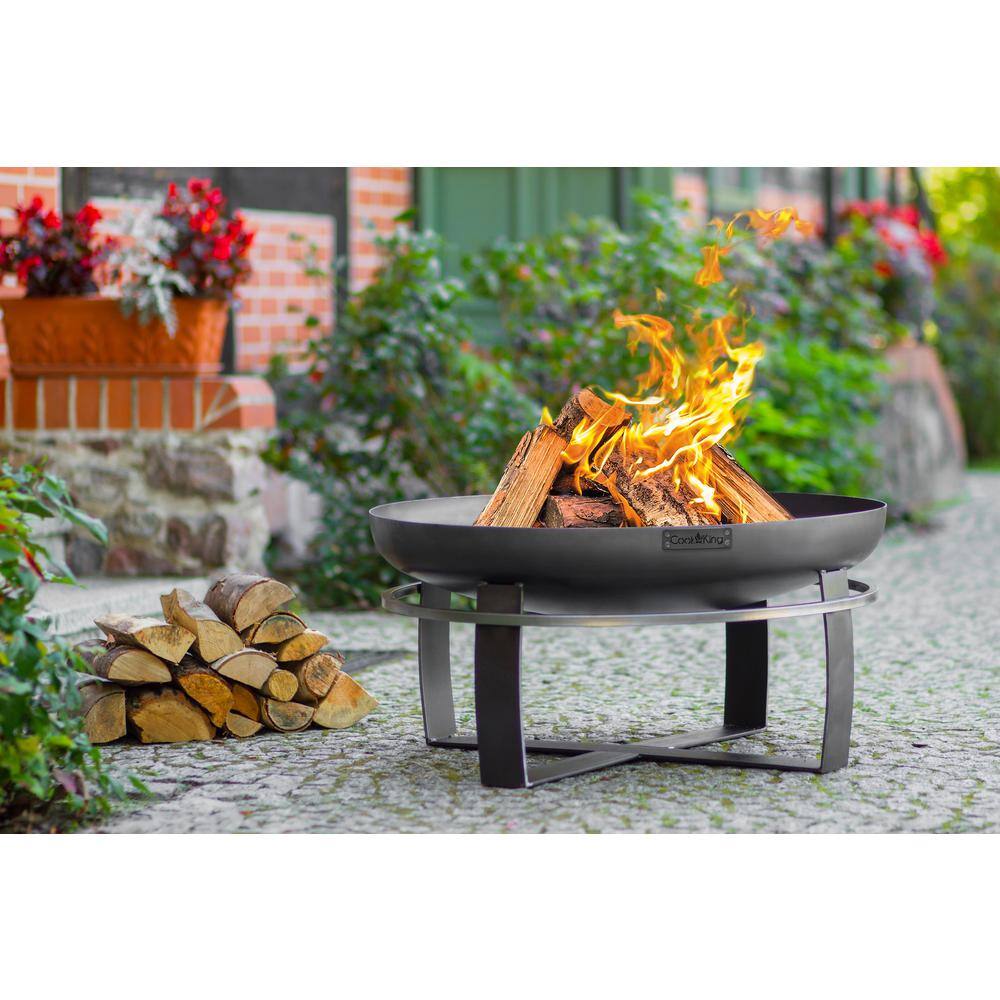 Good Directions Cook King 111262 Viking Fire Bowl 31.5 in. Dia Wood Burning Fire Pit 111262