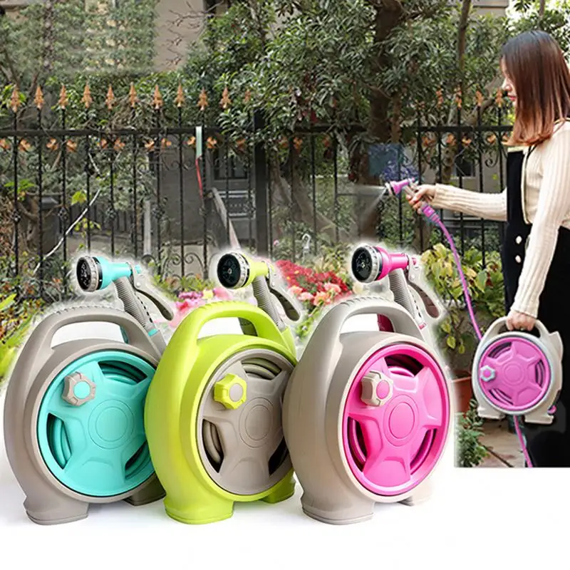 Hot Selling Chinese Manufacture  Factory Supply Goods Garden Hose Expandable Lightweight Heavy Duty With Wall Mount Hose Reel/