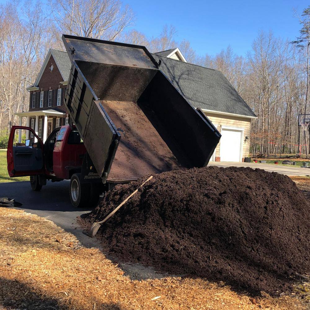 10 cu. yd. Brown Landscape Bulk Mulch BKDMBR10