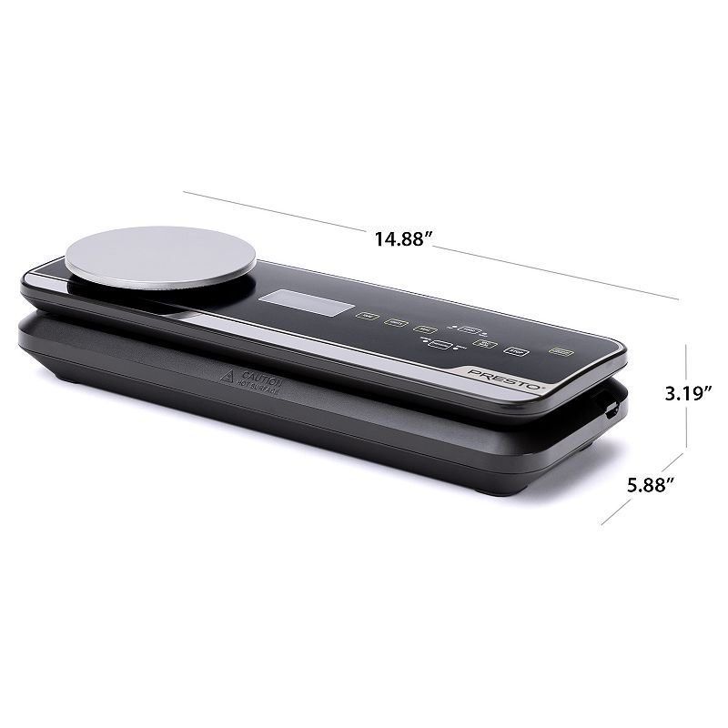 Presto FreshDaddy Premium Electric Vacuum Sealer with Digital Scale