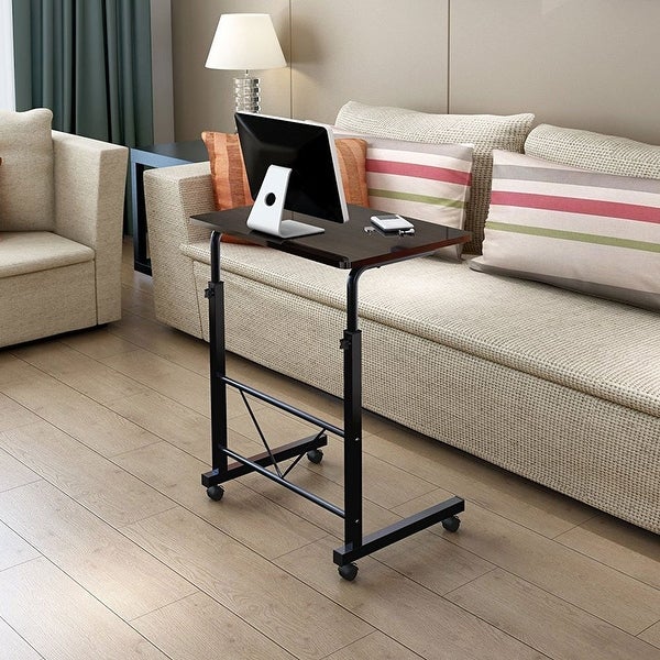 Removable E1 15MM Chipboard and Steel Side Table Black