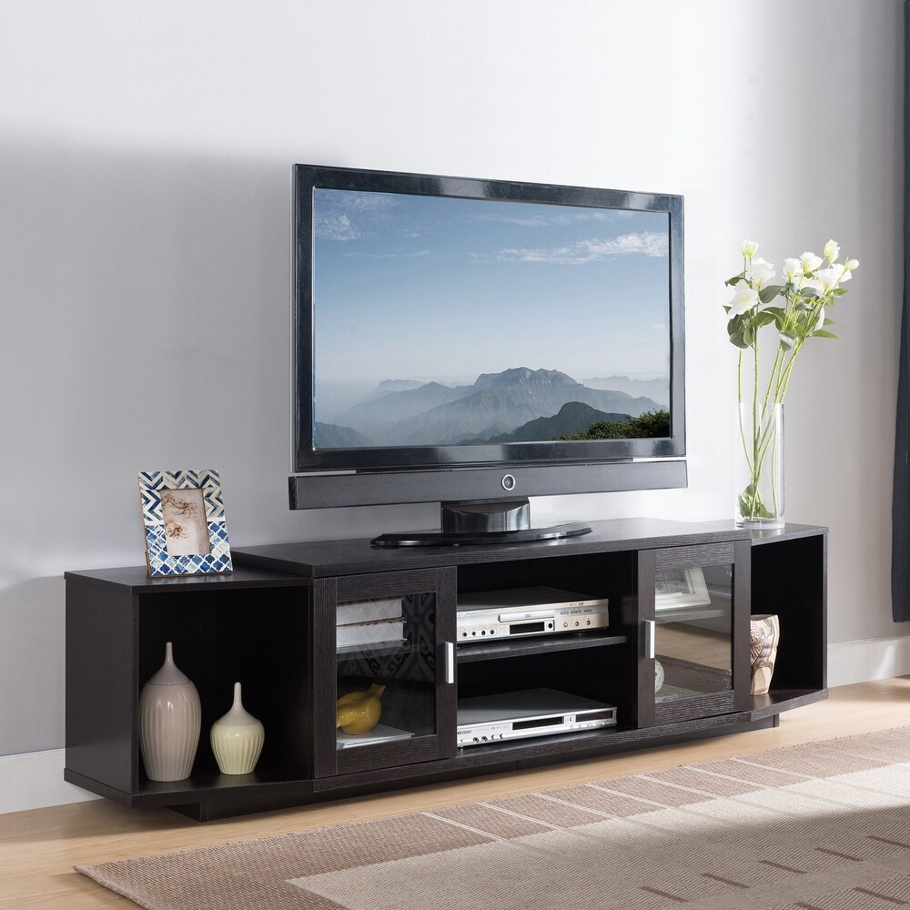 Rasa Contemporary 72 inch Multifunctional Storage TV Console by Furniture of America