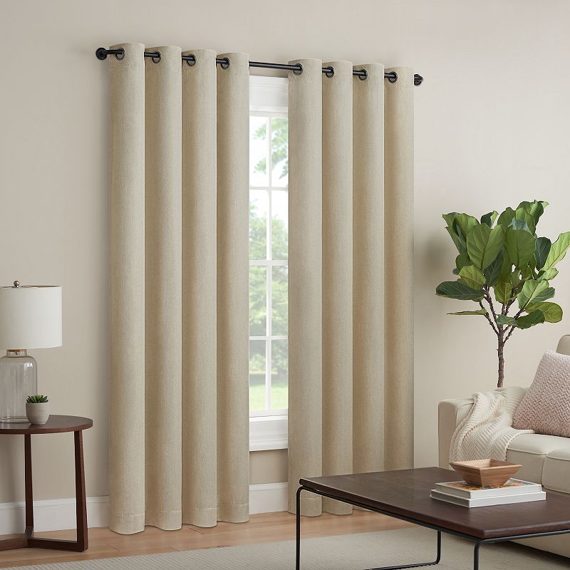 eclipse Magnitech 2-Pack Crawford Blackout Window Curtains