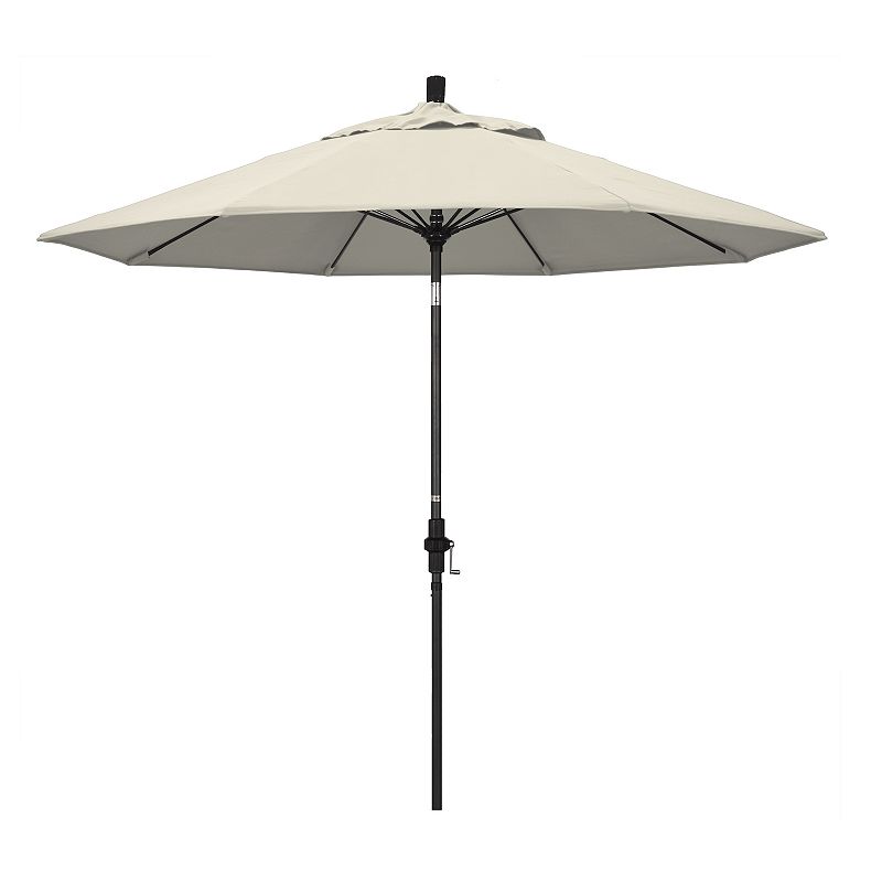 California Umbrella 9-ft. Sun Master Black Finish Patio Umbrella