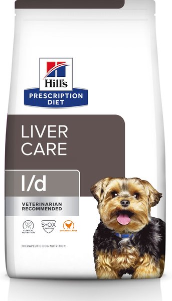 Hill's Prescription Diet l/d Liver Care Chicken Flavor Dry Dog Food