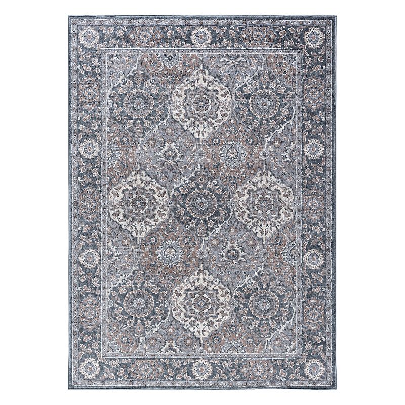 KHL Rugs Newcomb Traditional Framed Floral Rug