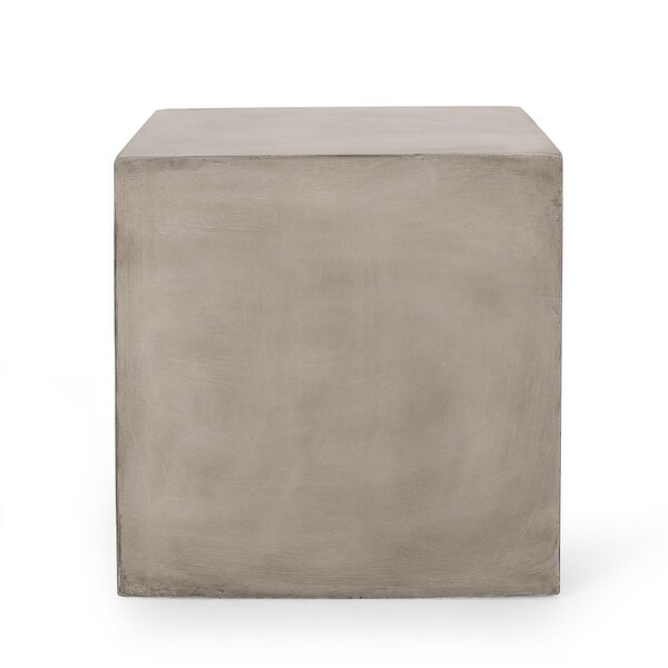 Lightweight Concrete Outdoor Side Table 22.00