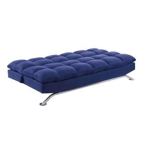 ACME Petokea Adjustable Sofa  Blue Fabric 58255