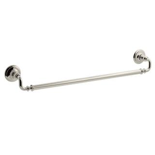 KOHLER Artifacts 24 in. Towel Bar in Vibrant Polished Nickel K-72568-SN