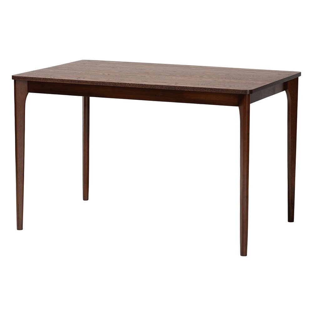 Sherwin Mid Century Modern Finished Wood Dining Table