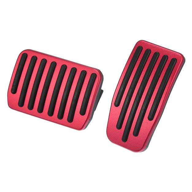 Unique Bargains No Drilling Brake And Gas Accelerator Pedal Covers Foot Pedal Pads For Tesla Model 3 Model Y 2017 2021