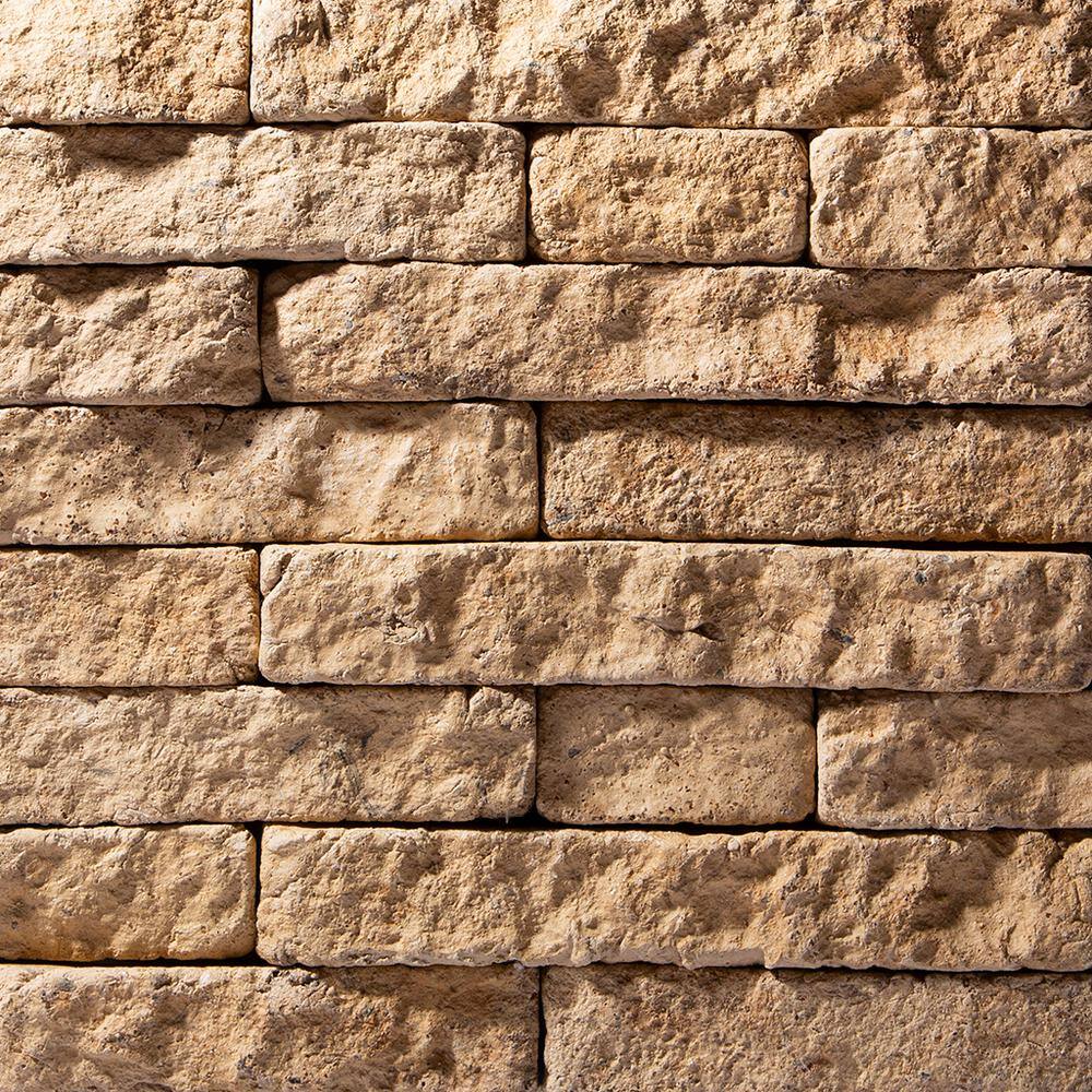 Evolve Stone District View Dune Point Non-Rated Flat Stone Veneer (14.25 sq. ft. per Box) NR-DV-DP-F