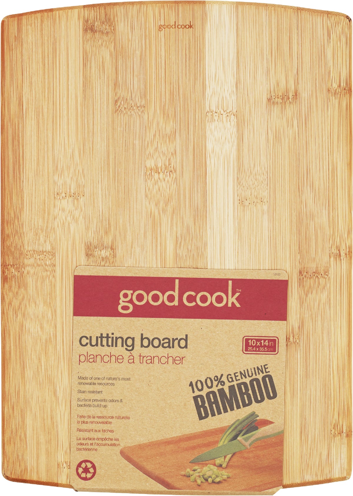 GoodCook Bamboo Cutting Board Brown