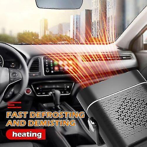 24v 150w Demister Car Truck Portable 2 In 1 Heater Cooler Fan Plugin Dryer