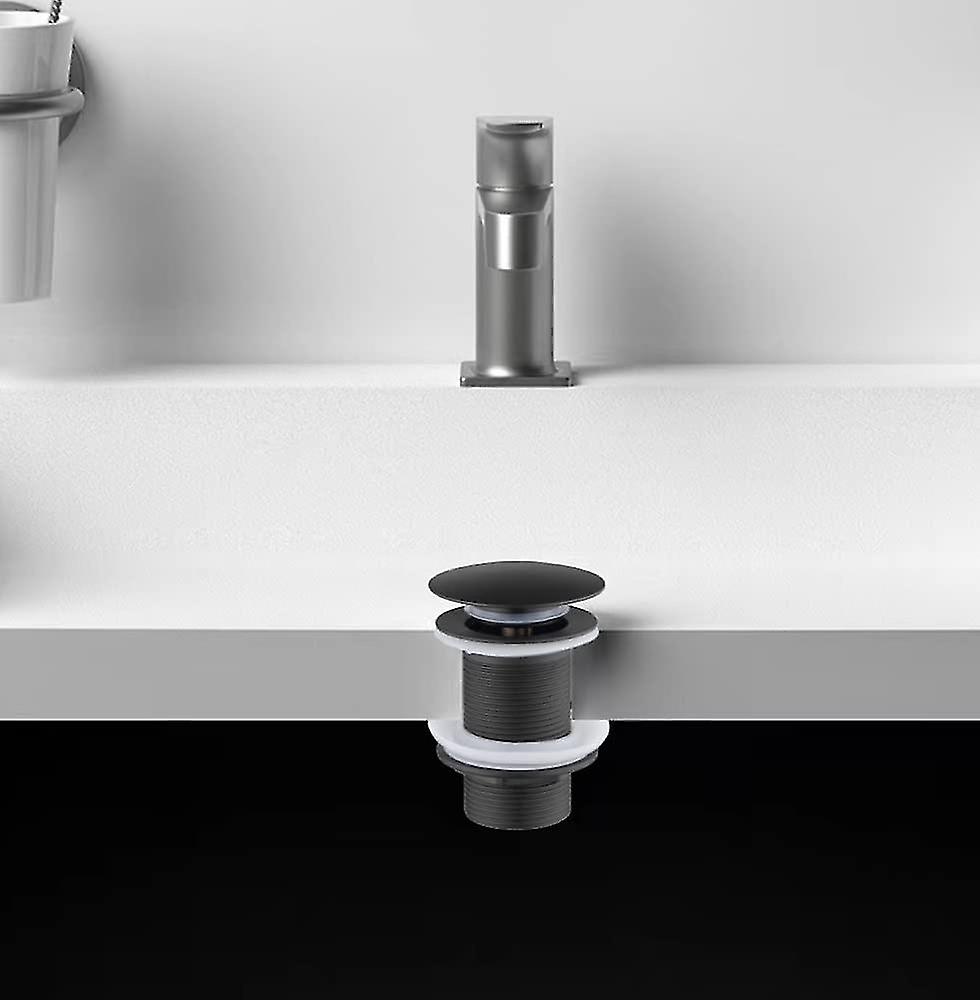 Other Sink Accessory Universal Drain Without Overflow - For Bath And Shower - Black Scrollsqy