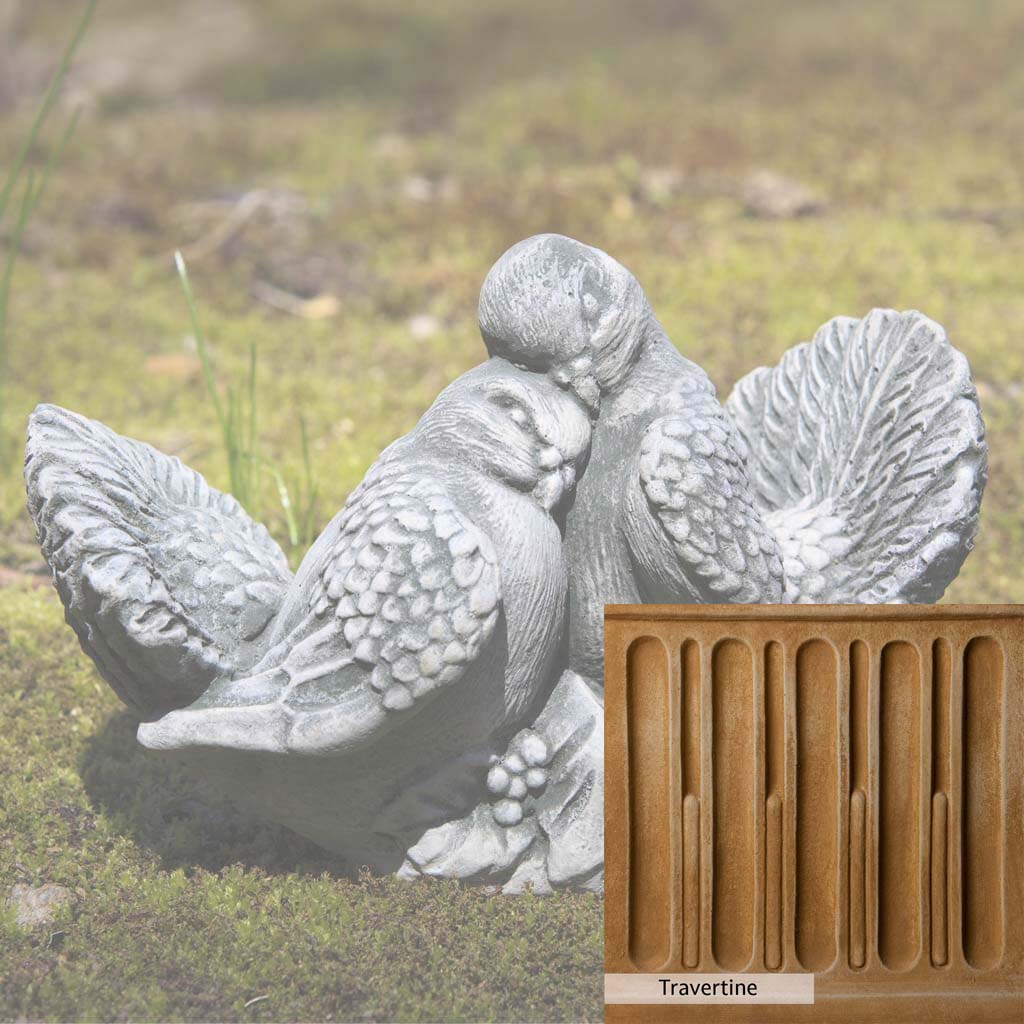 Campania International Dove Small Pair Garden Statue