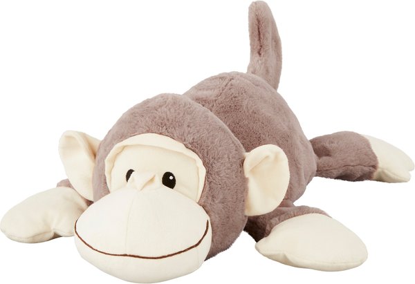 Frisco Monkey Plush Squeaky Dog Toy