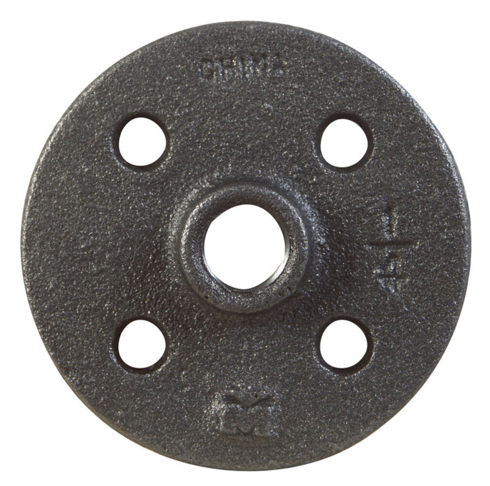 FLANGE BLACK 1/4