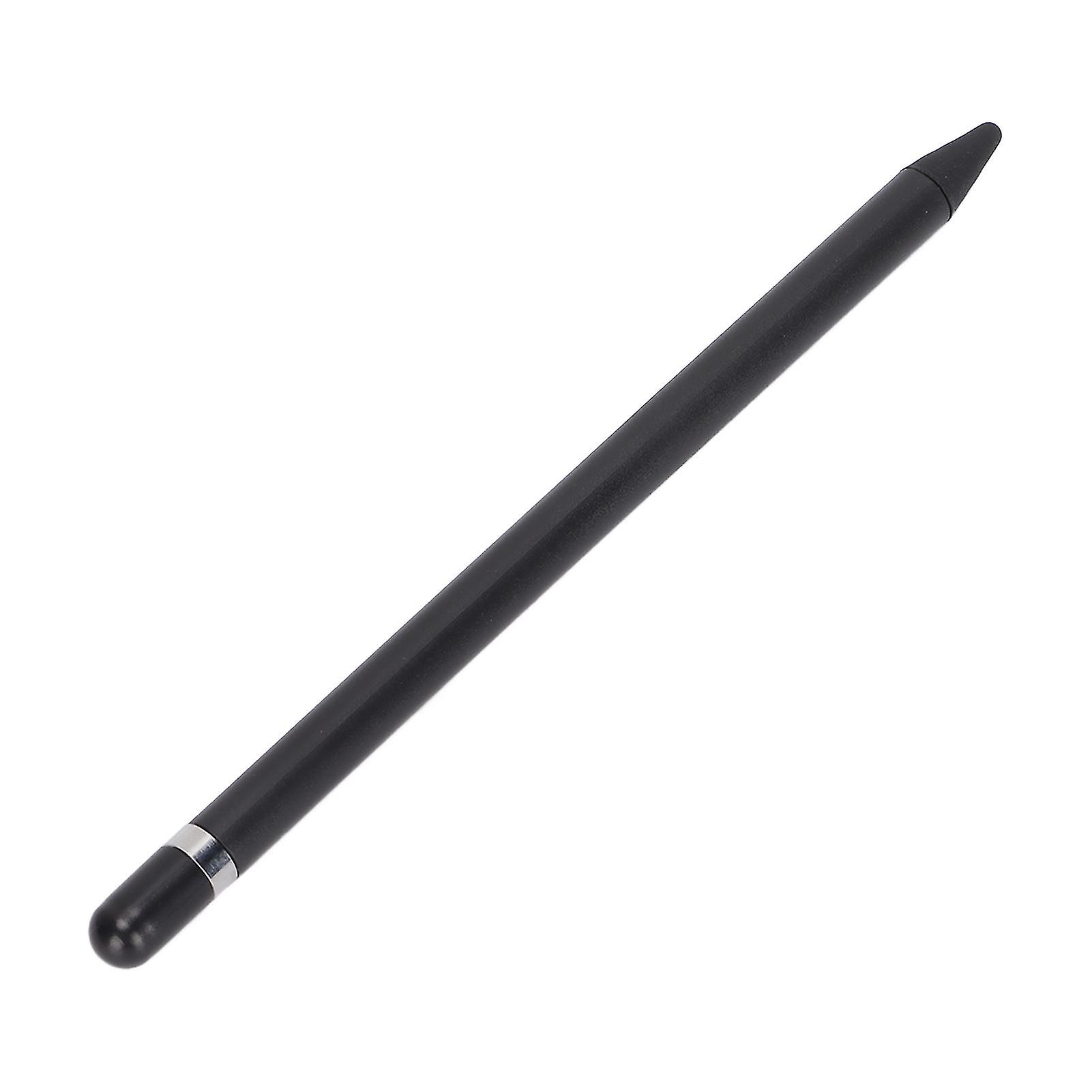 Stylus Pens Write Smoothly Quiet Fiber Tip Accurate Anti Scratch Colorful Stylus Touch Screen Pen for Phone TabletsBlack